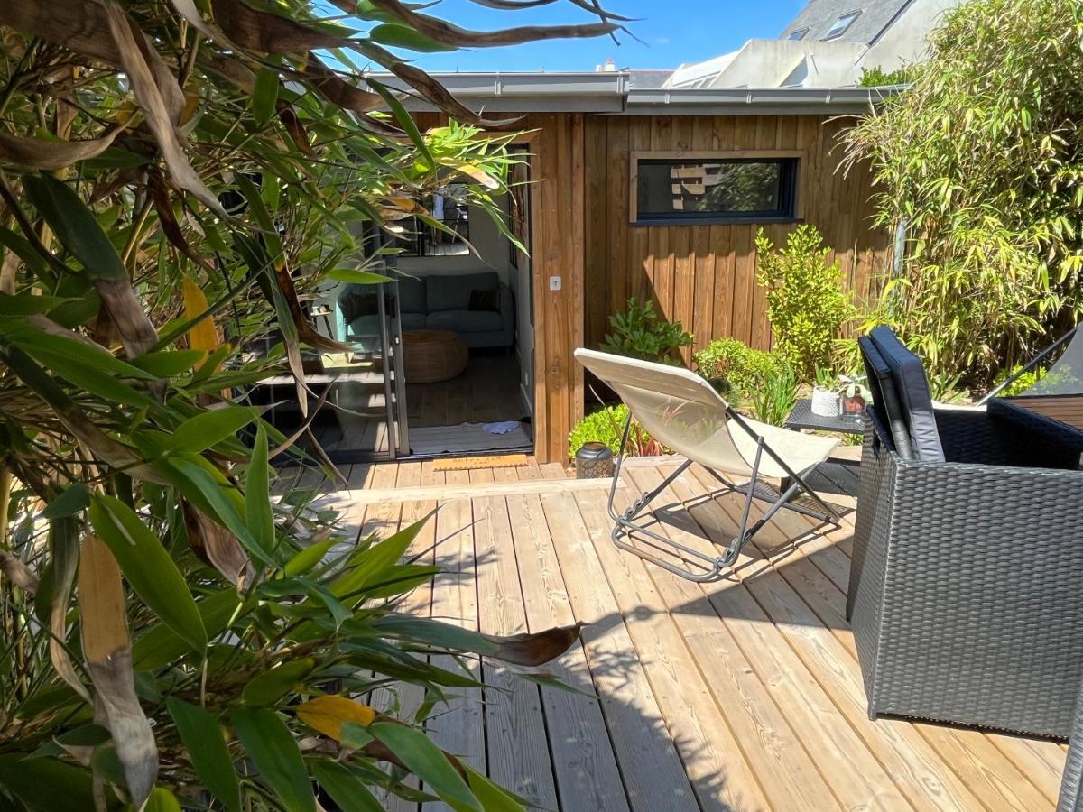 Lodge Le Cabanon Acces Direct Plage ! La Turballe Exteriör bild